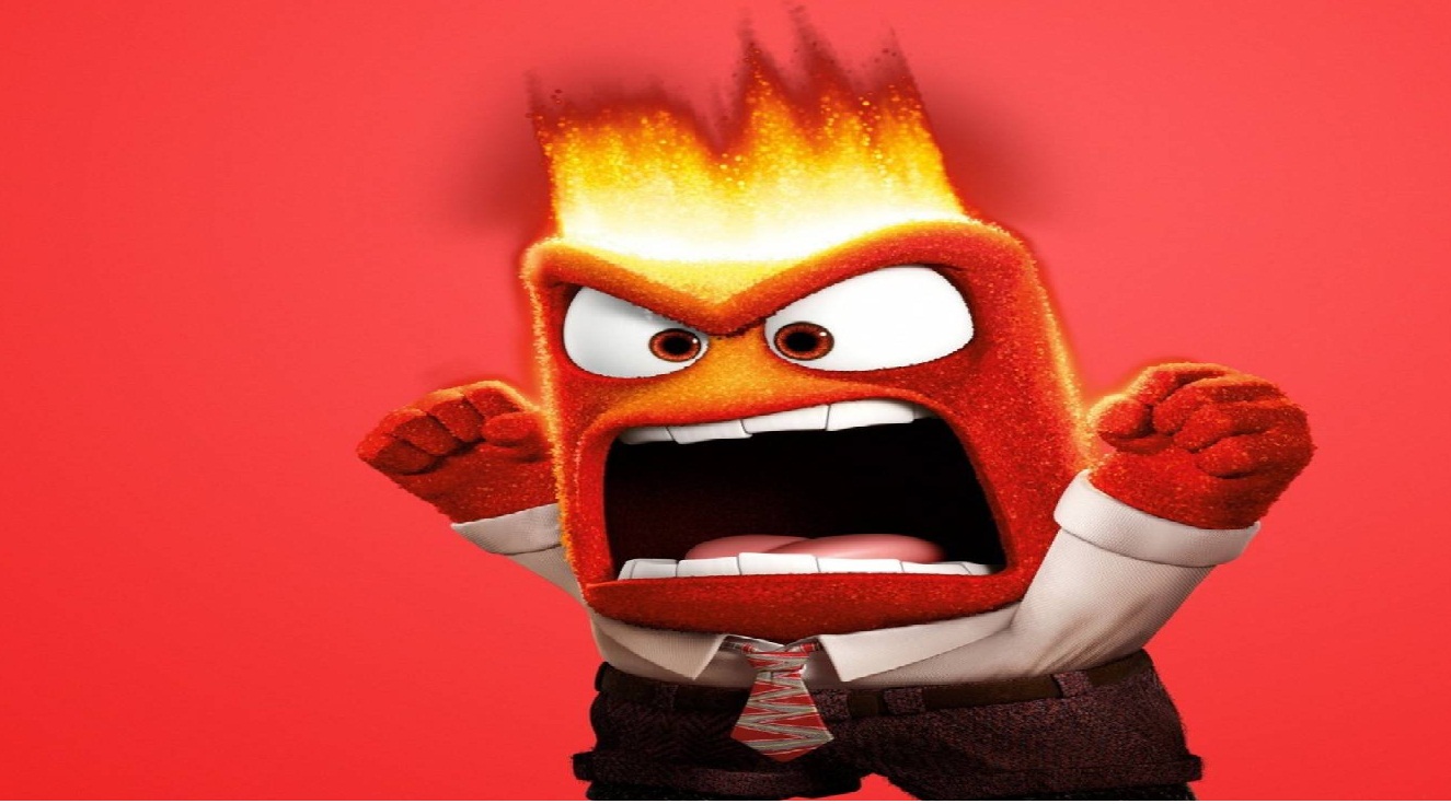 angry boss in the office