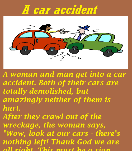 A car accident
