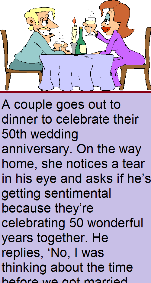  A couple goes out to dinner