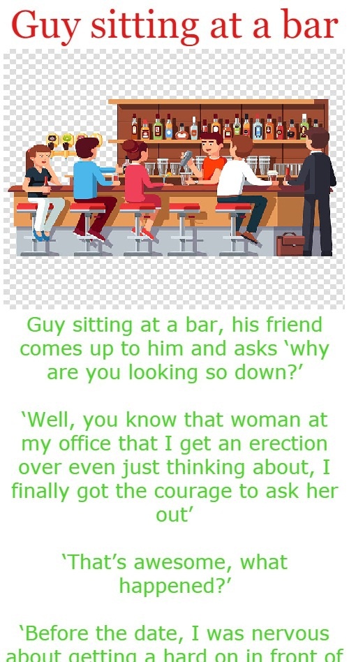  Guy sitting at a bar