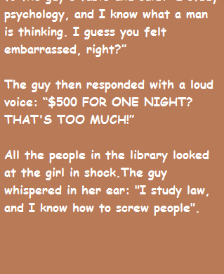 A guy asked a girl in a university library