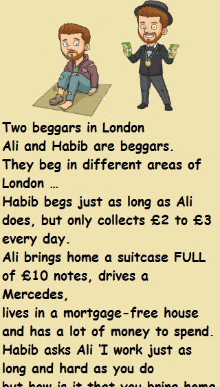 Two Beggars in London