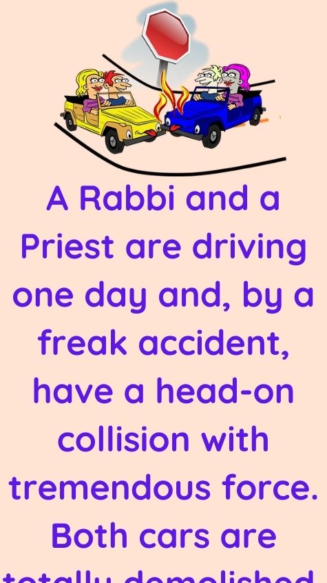 A Rabbi and a Priest are driving