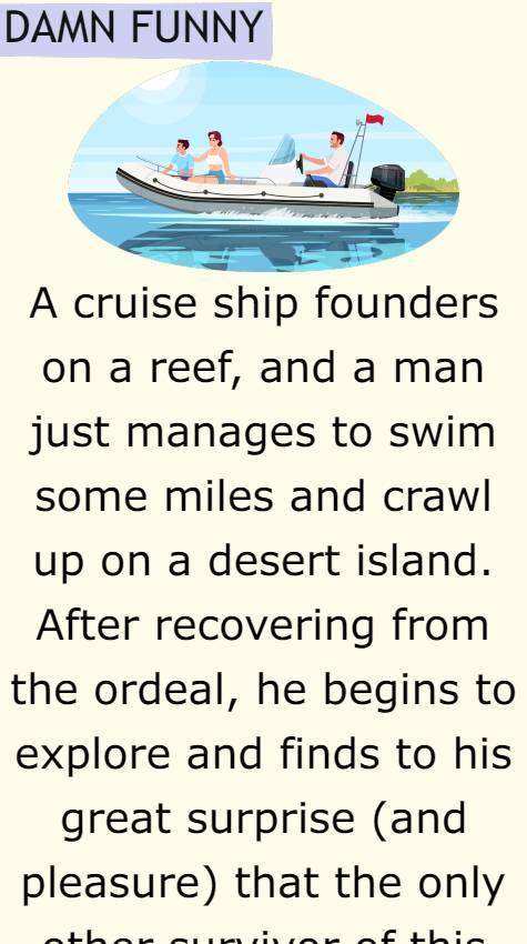 A cruise ship founders on a reef
