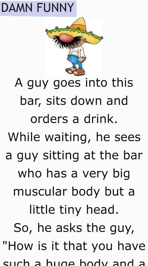 A guy goes into this bar