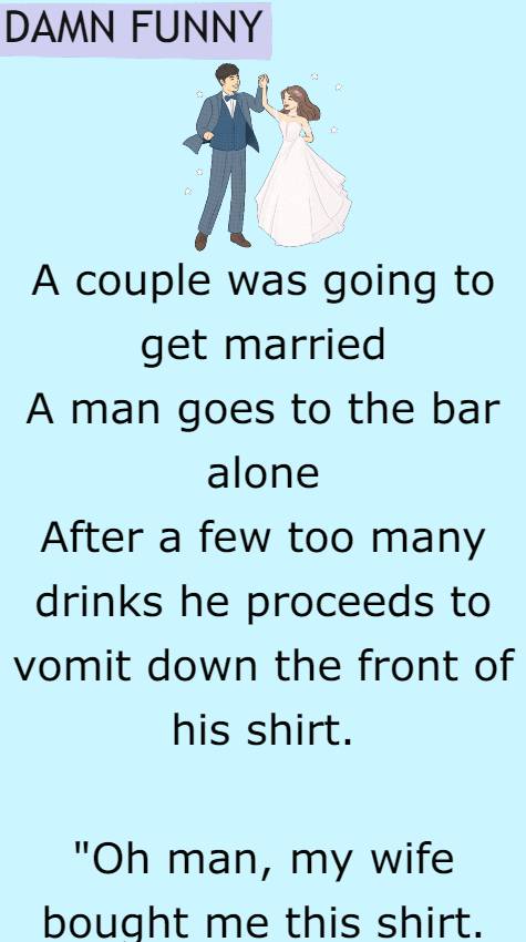 A man goes to the bar alone