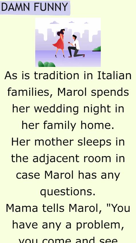 As is tradition in Italian families