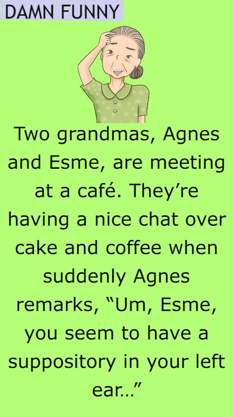Two grandmas Agnes and Esme