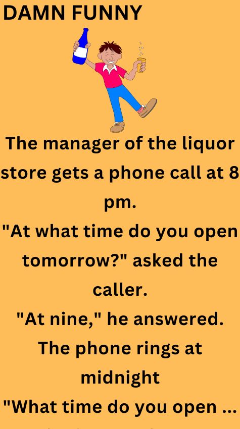 The manager of the liquor store