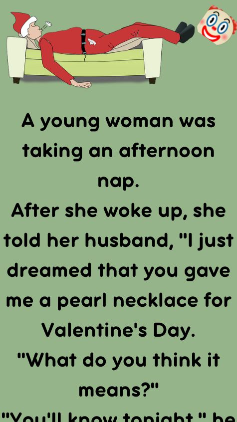 A young woman was taking an afternoon nap
