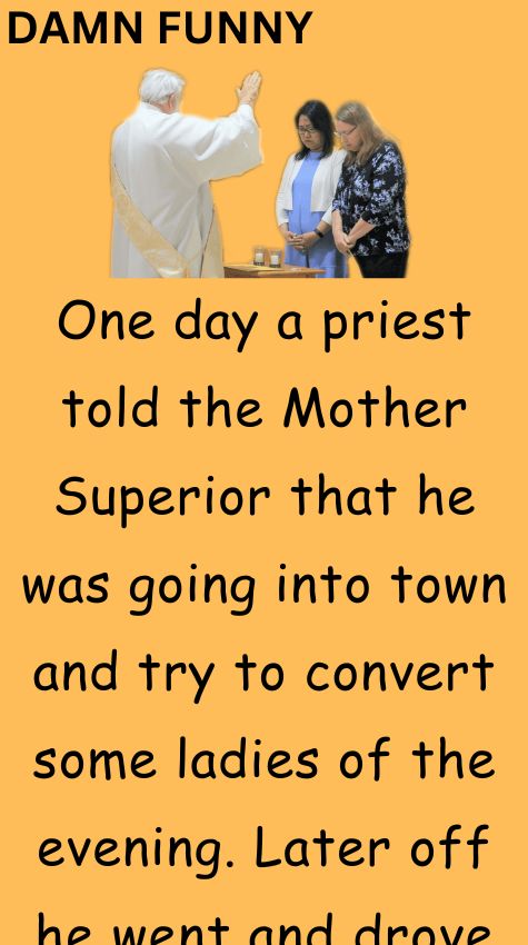 One day a priest told the Mother