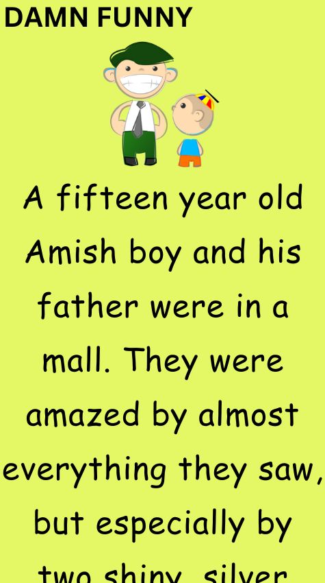 A fifteen year old Amish boy