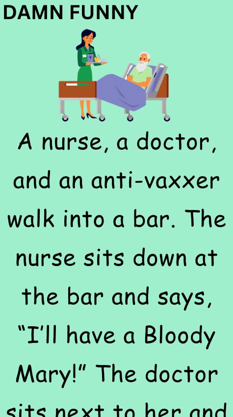 A nurse a doctor and an anti vaxxer