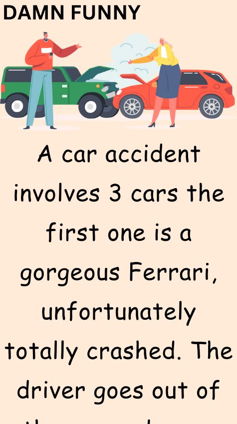 A car accident involves 3 cars
