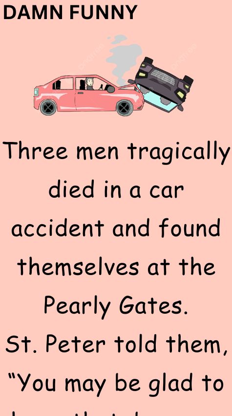 Three men tragically died in a car accident
