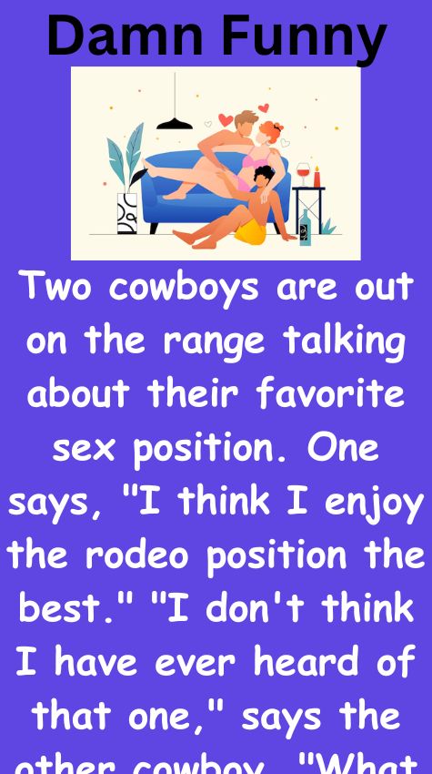 Two cowboys are out on the range talking